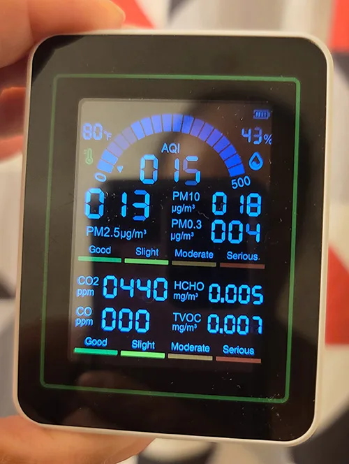 Entered Bathroom - Almost Normal Readings